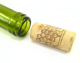 Image showing bottle and cork