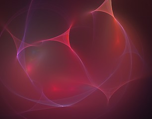 Image showing abstract red background