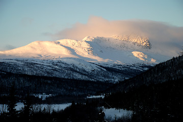 Image showing swedish mountain