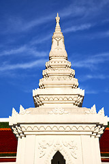 Image showing asia  thailand  in  sunny  temple     sky      and  colors relig