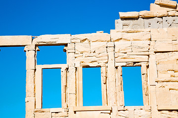 Image showing parthenon and  historical   