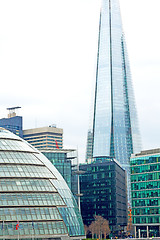 Image showing new     building in london skyscraper      financial district an