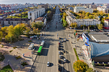 Image showing Republics and Holodilnaya intersection. Tyumen