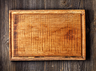 Image showing wooden cutting board