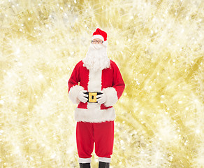 Image showing man in costume of santa claus