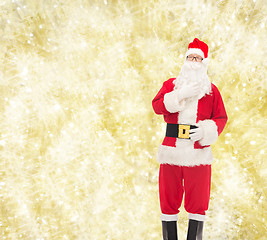 Image showing man in costume of santa claus