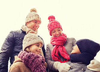 Image showing happy family outdoors