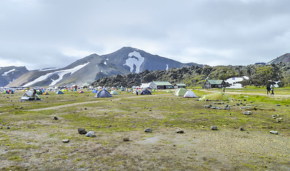 Image showing mountain scenery in Iceland