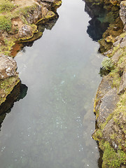 Image showing stream detail in Iceland