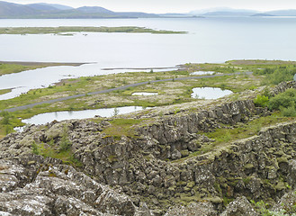 Image showing coastal scenery in Iceland