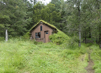 Image showing wooden hut