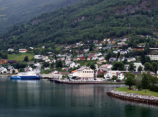 Image showing Scandinavian town