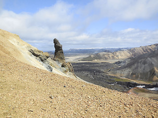 Image showing mountain scenery in Iceland