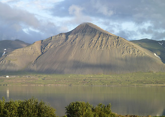 Image showing mountain scenery in Iceland