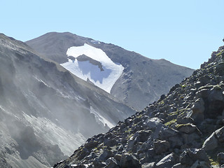 Image showing mountain scenery in Iceland