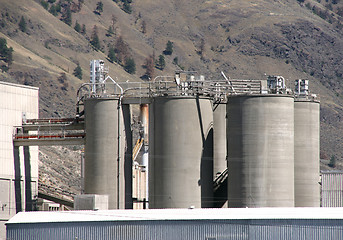 Image showing Cement factory