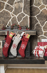 Image showing Christmas stockings