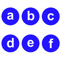 Image showing Basic Font for Letters. 