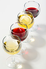 Image showing The color of wine.