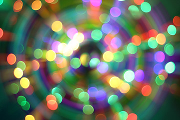 Image showing christmas lights background