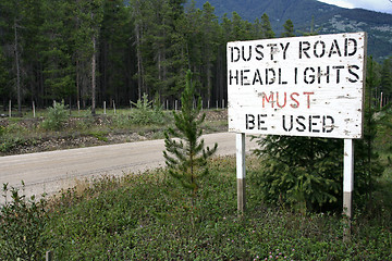Image showing Warning sign
