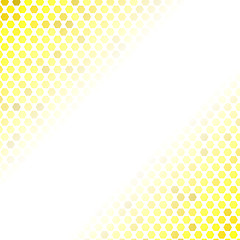 Image showing Abstract Yellow Mosaic Pattern