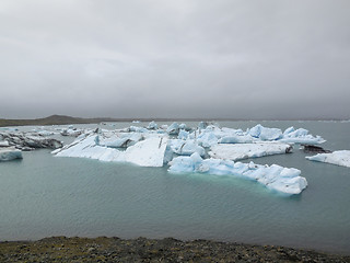 Image showing coastal iceberg scenery