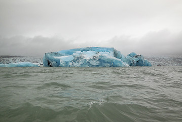 Image showing coastal iceberg scenery