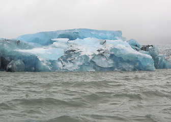 Image showing coastal iceberg scenery