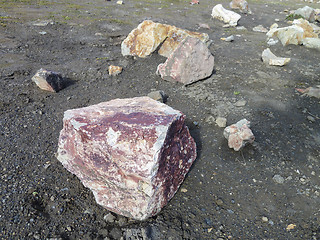 Image showing boulder in Iceland