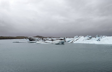 Image showing coastal iceberg scenery