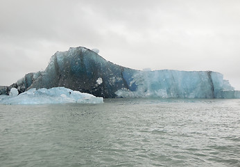 Image showing coastal iceberg scenery