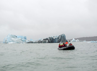 Image showing coastal iceberg scenery