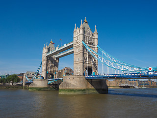 Image showing Tower Bridge in London