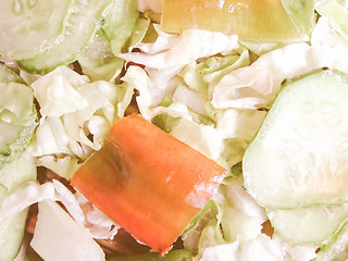 Image showing Retro looking Salad picture