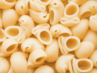 Image showing Retro looking Lumache pasta food