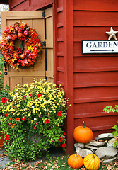 Image showing Autumn wreath