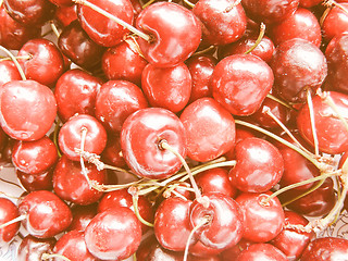 Image showing Retro looking Cherry