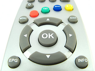 Image showing remote control close-up