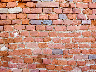 Image showing Retro look Old grunge wall