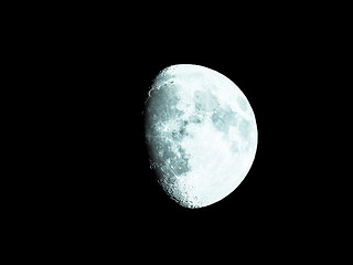 Image showing Gibbous moon