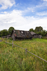 Image showing the thrown house  