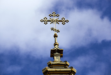 Image showing orthodox cross  