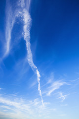 Image showing the sky with clouds  