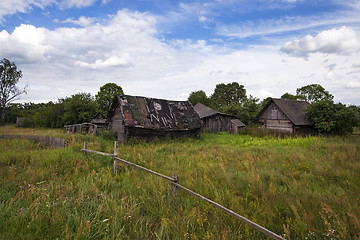 Image showing thrown house  