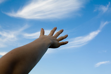 Image showing   sky with clouds