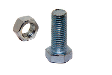 Image showing bolt and nut