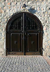 Image showing old door