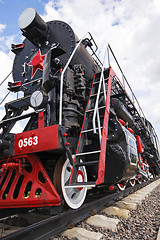 Image showing ancient the engine  