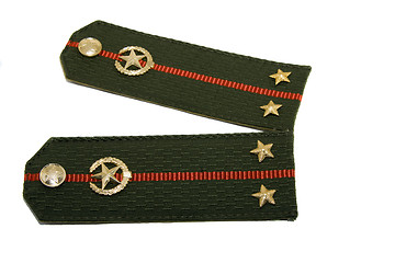 Image showing officer shoulder Belarus